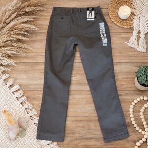 GAP Relaxed Girlfriend Ankle Pants Women’s Size 4 Gray Cropped Casual